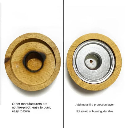 Wooden Cocktail Smoking Kit – Infuse Drinks with Smoky Flavor for Whiskey