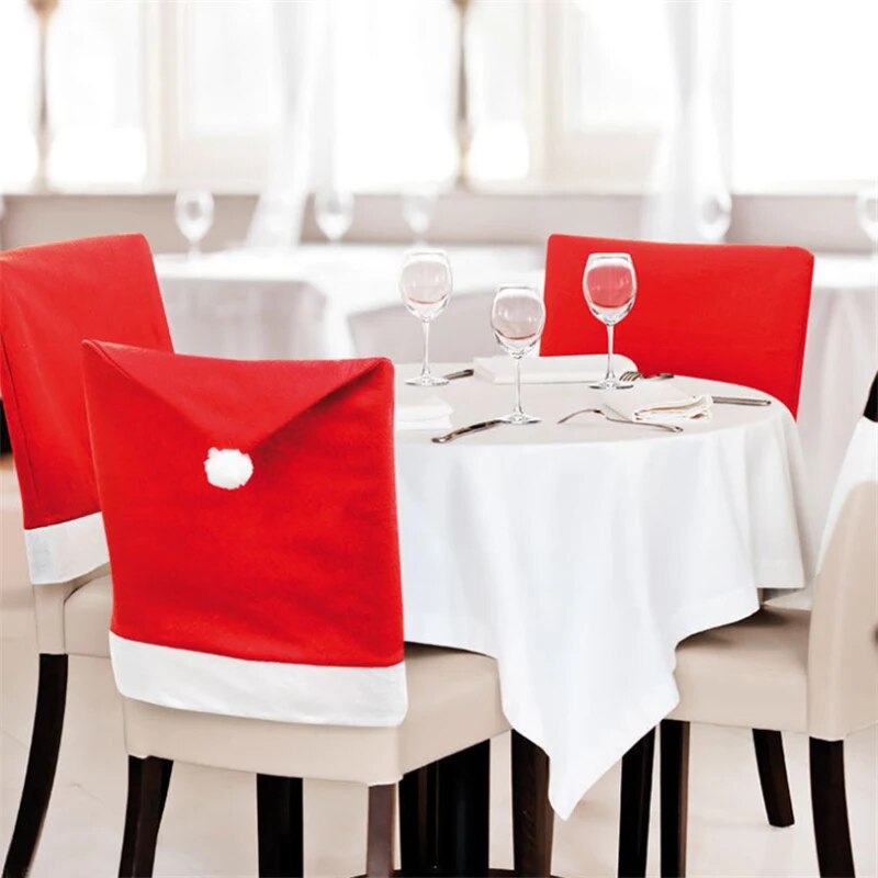 Chair Covers – Soft Polyester Protection with Festive Design