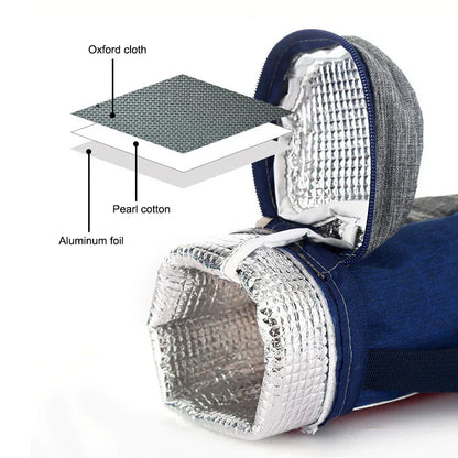Insulated Bottle Carrier – Keeps Cool and Warm – Durable Oxford Fabric