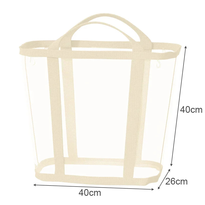 Collapsible Laundry Basket in Air Nylon