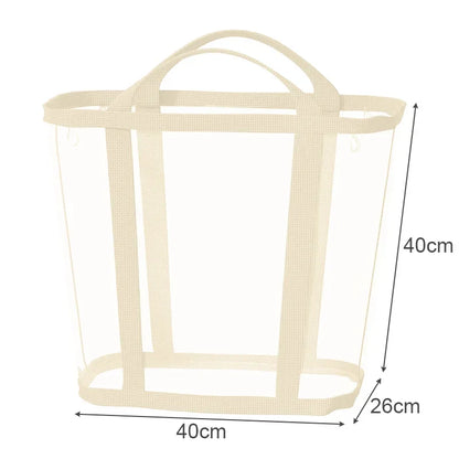 Collapsible Laundry Basket in Air Nylon
