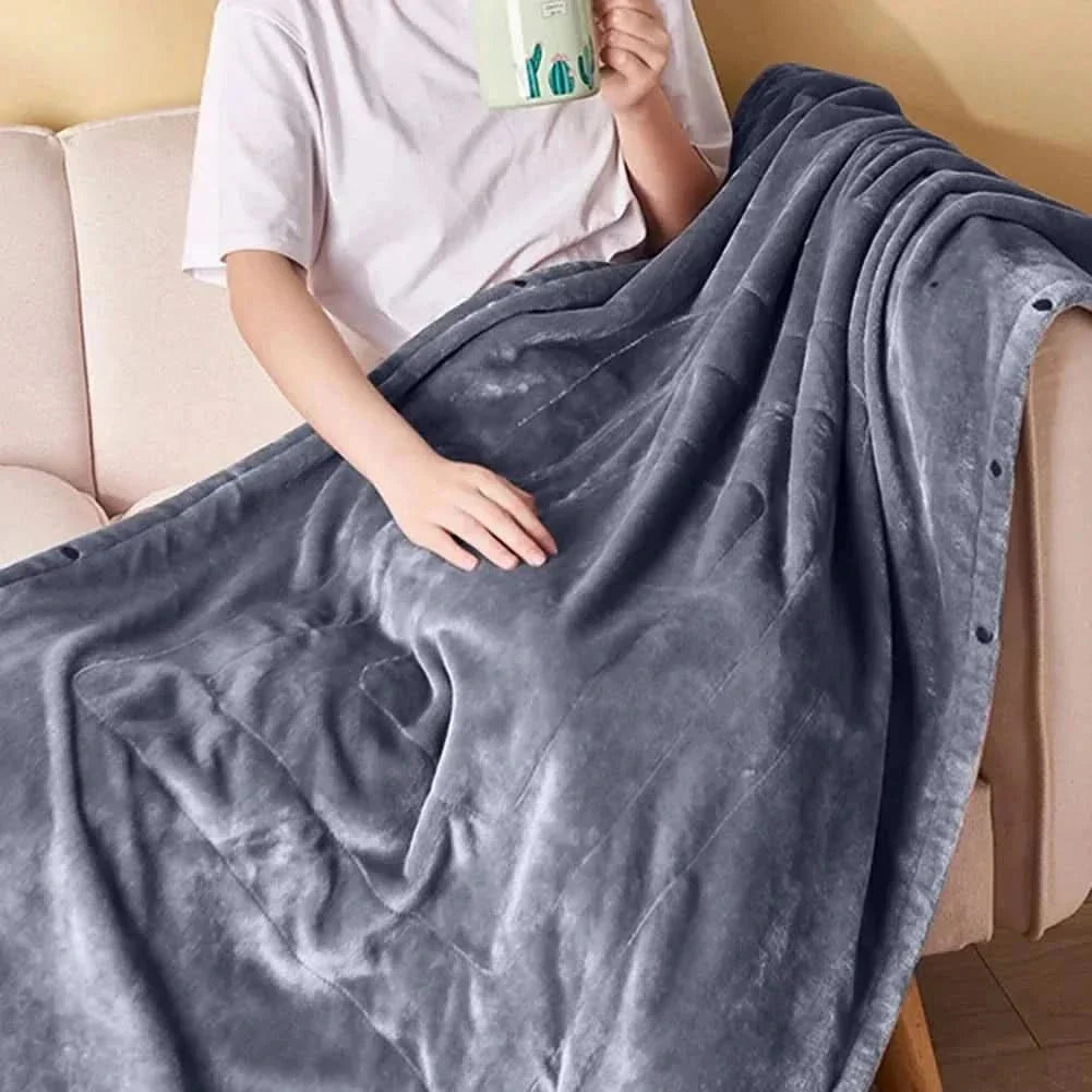 Electric Heated Blanket for Comfort at Home and on the Go