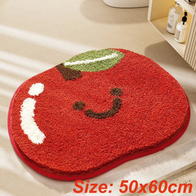 Cheerful Fruit-Themed Play Mat