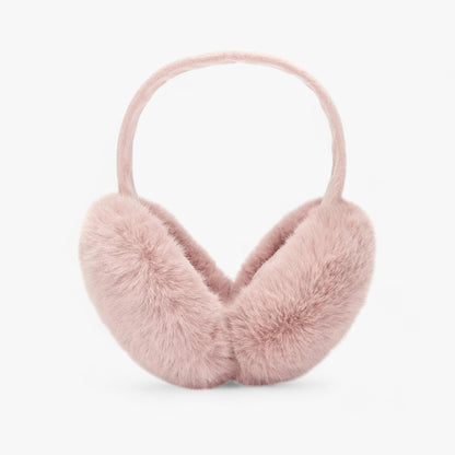 Adjustable Faux Fur Headband – Winter Plush Ear Protectors for Warmth and Style