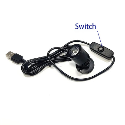 Mini LED Spotlight | USB Powered | 1W/3W | Warm/Cool White | Aluminum