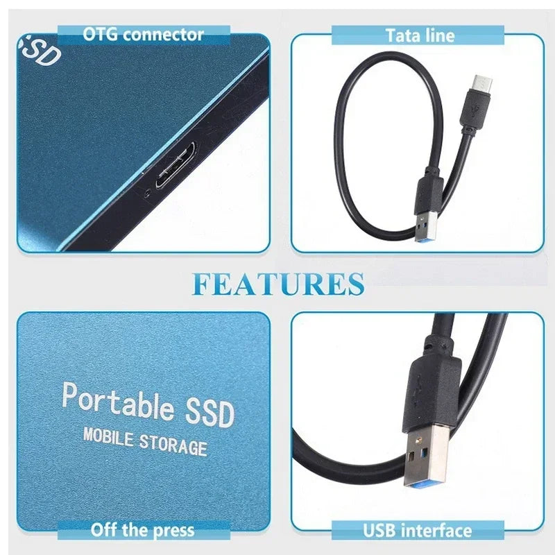 Fast 128TB SSD – Compact, Durable, Always Ready