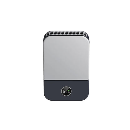 Mini Fan with Neck and Waist Clip Design | 2000 mAh Battery | 3-Speed USB-C