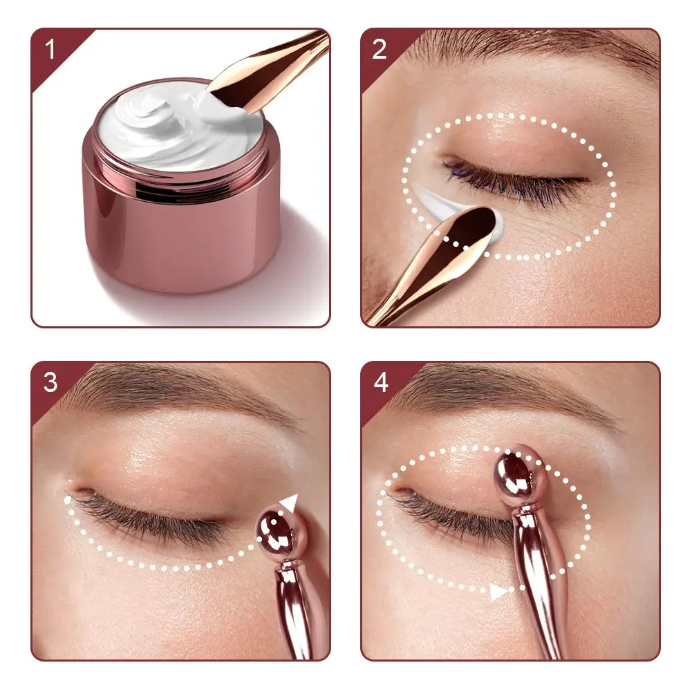 GlowSpoon EyeLift 2-in-1 Eye Massage for Dark Circles & Puffy Eyes
