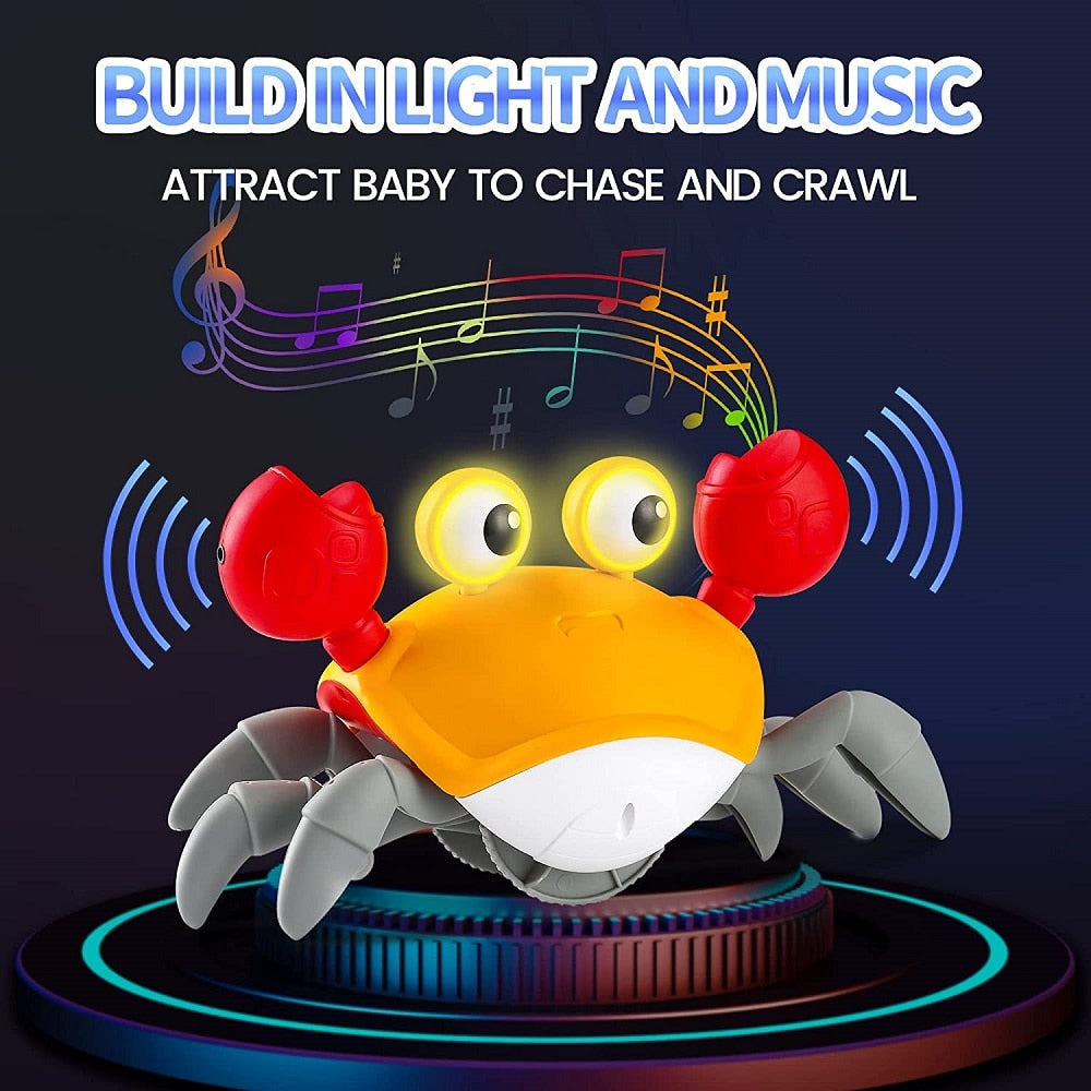 Interactive Crawling Crab Toy for Engaging Playtime