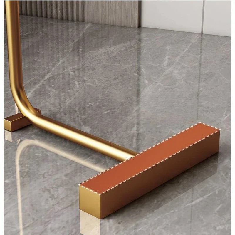 Mobile C-Shaped Side Table for Sofa or Bed