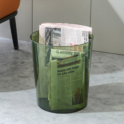 Clear Waste Bin – See-Through Garbage Container