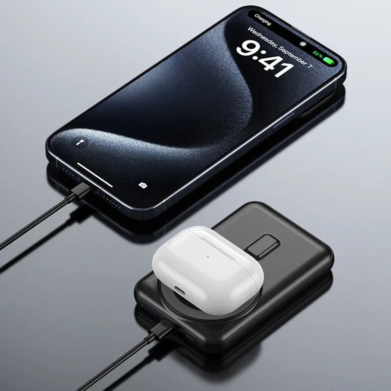 20,000mAh Power Bank with MagSafe & Wireless Charging | USB-C & Solar Charging