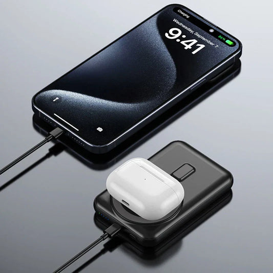20,000mAh Power Bank with MagSafe & Wireless Charging | USB-C & Solar Charging