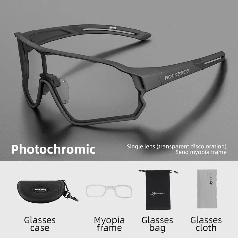 Photochromic Lens Cycling Eyewear