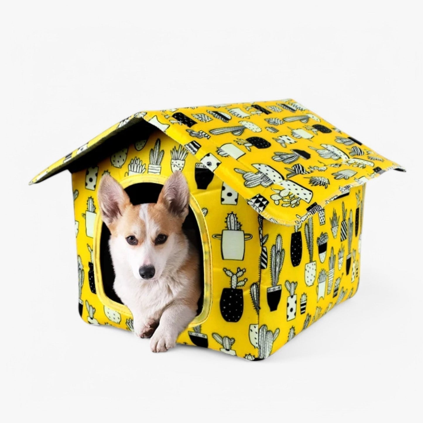 Weatherproof Pet Shelter "CozyNest" for Cats and Small Dogs