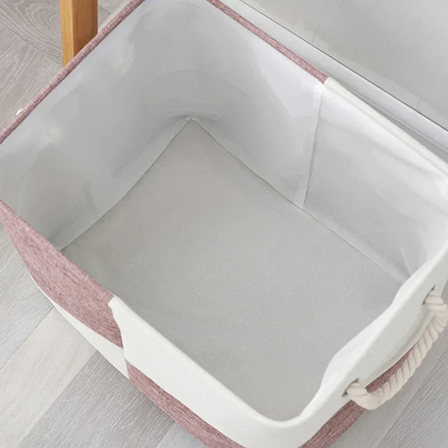 Contemporary Linen Storage Basket for Organized Living Spaces