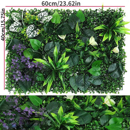 Artificial Hedge Wall Panels for Garden | Realistic Boxwood Look | UV Resistant & Weatherproof