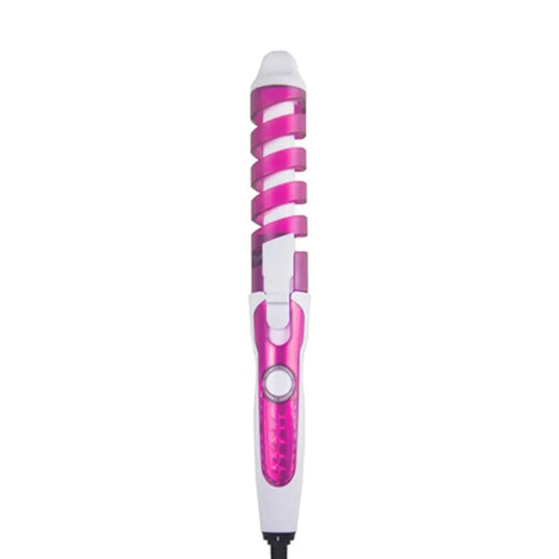 Ceramic Curling Wand for Perfect Spiral Curls | Fast Styling & Hair-Friendly