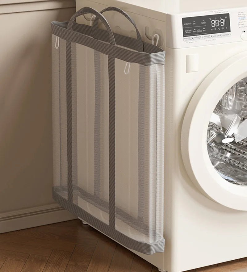 Collapsible Laundry Basket in Air Nylon