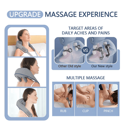 Rechargeable Neck and Back Relief Massager