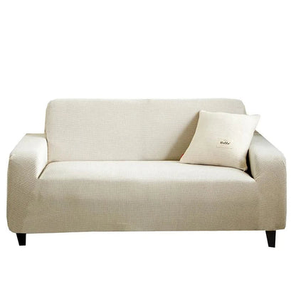 Elastic Non-Slip Sofa Covers - CushionWrap for Comfortable Seating