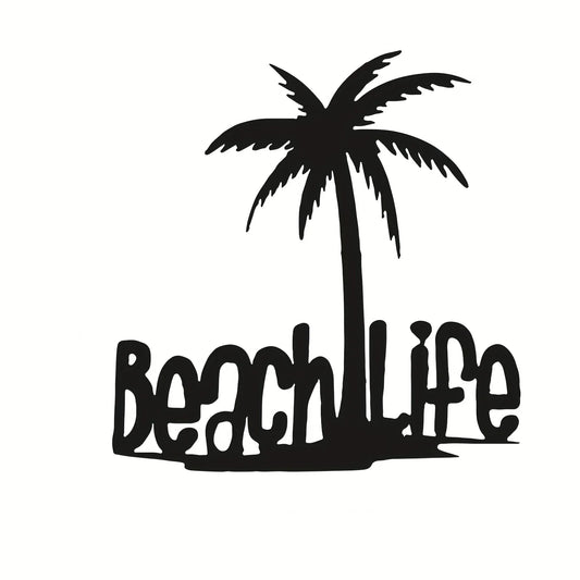3D Metal Wall Decor of Coconut Tree for Living Room, Bedroom, Office