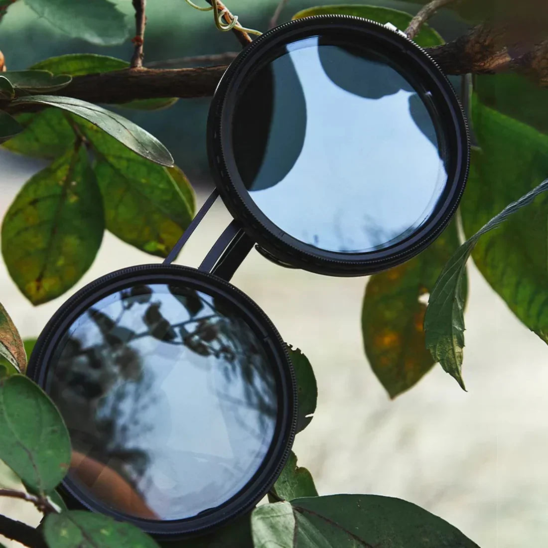Stylish UV Protection Sunglasses with Black Lenses