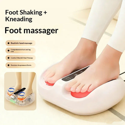 Heat Foot Massager Machine – Kneading, Rotating, Vibrating with Pressure Points