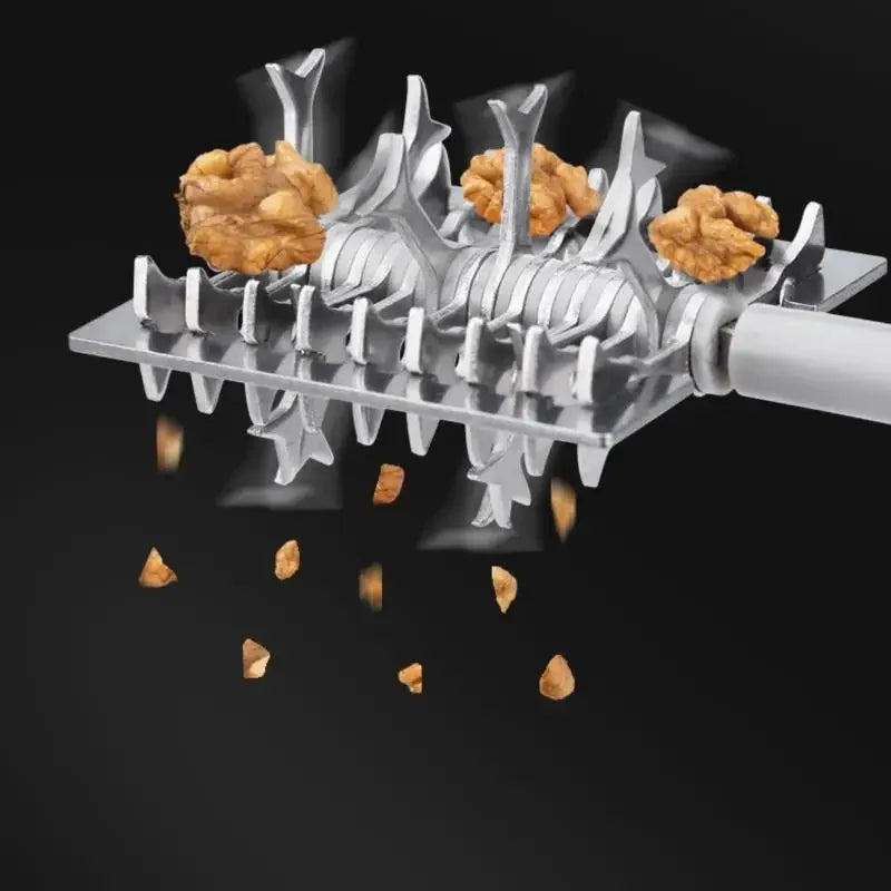 Manual Nut Grinder for Nuts and Spices with Stainless Steel Blades