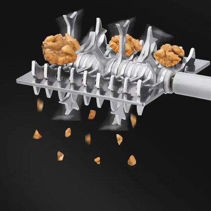 Manual Nut Grinder for Nuts and Spices with Stainless Steel Blades