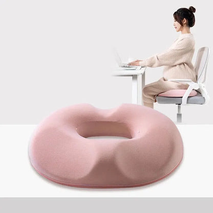 Memory Foam Seat Cushion for Tailbone & Spine Relief – Ergonomic Comfort