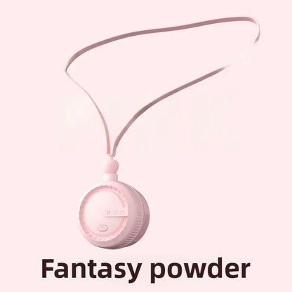 Portable Neck Fan | Rechargeable via USB | 6.4 x 6.4 x 4.8 cm | 3 Speed Settings