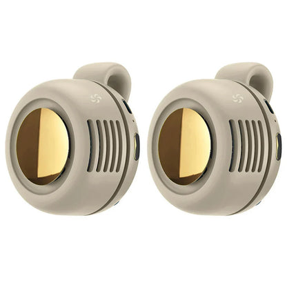 Bladeless Fan with Waist Mount – 360° Adjustable Design