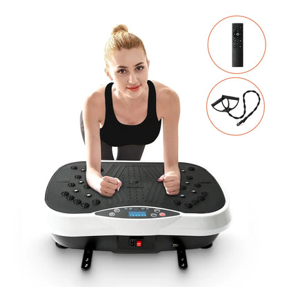 Full Body Vibration Exercise Machine with 99 Speeds, 5 Programs, LCD & Remote