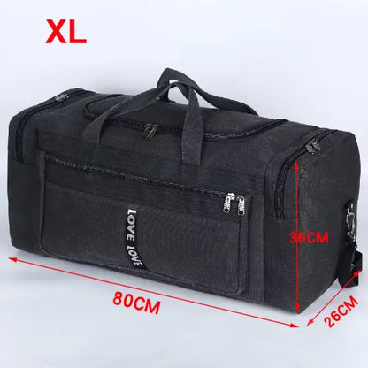 XL Waterproof Travel Duffel Bag for Men – Durable with Ample Storage for Gym & Adventures