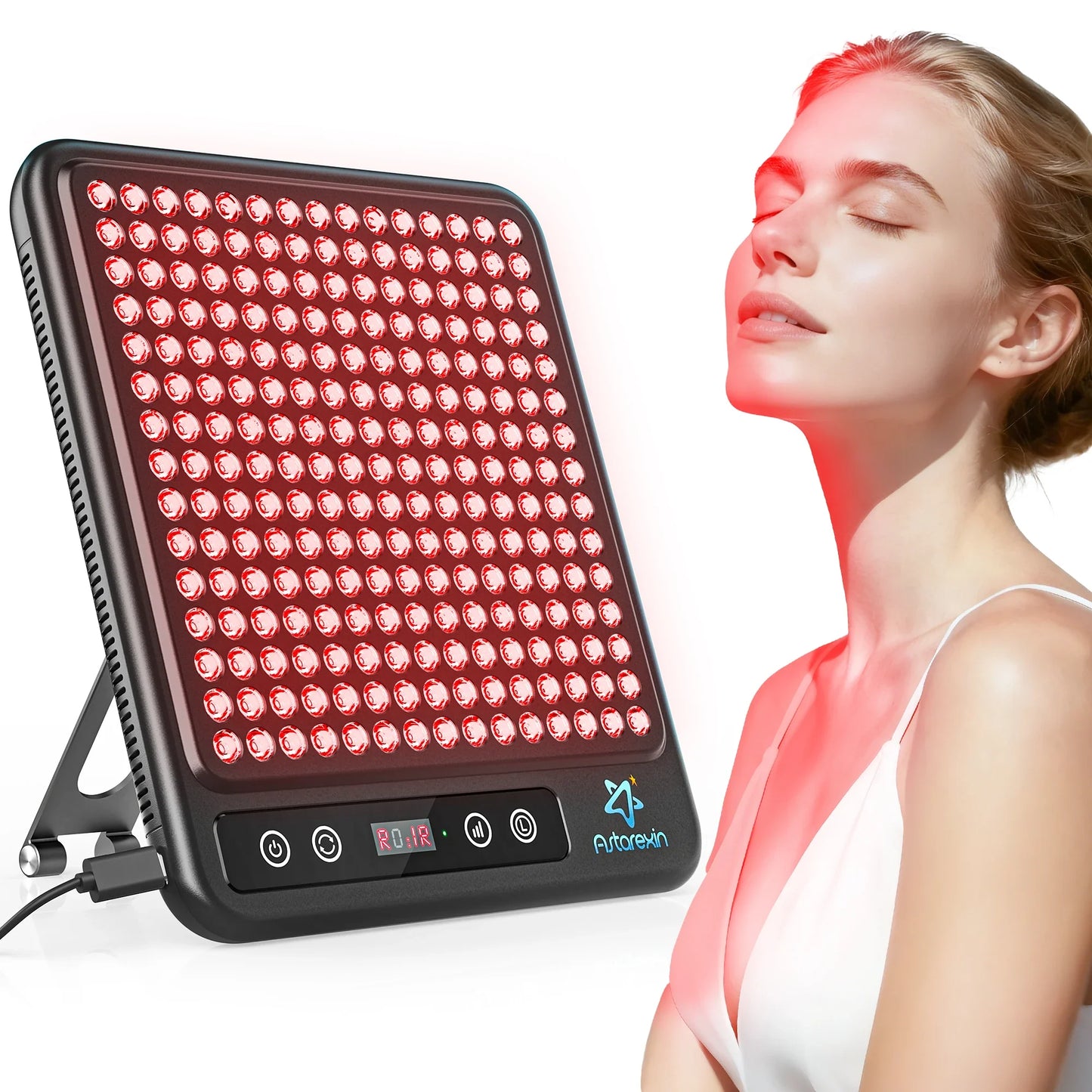 Near Infrared Light Therapy Lamp – 660nm & 850nm for Skin and Wellness