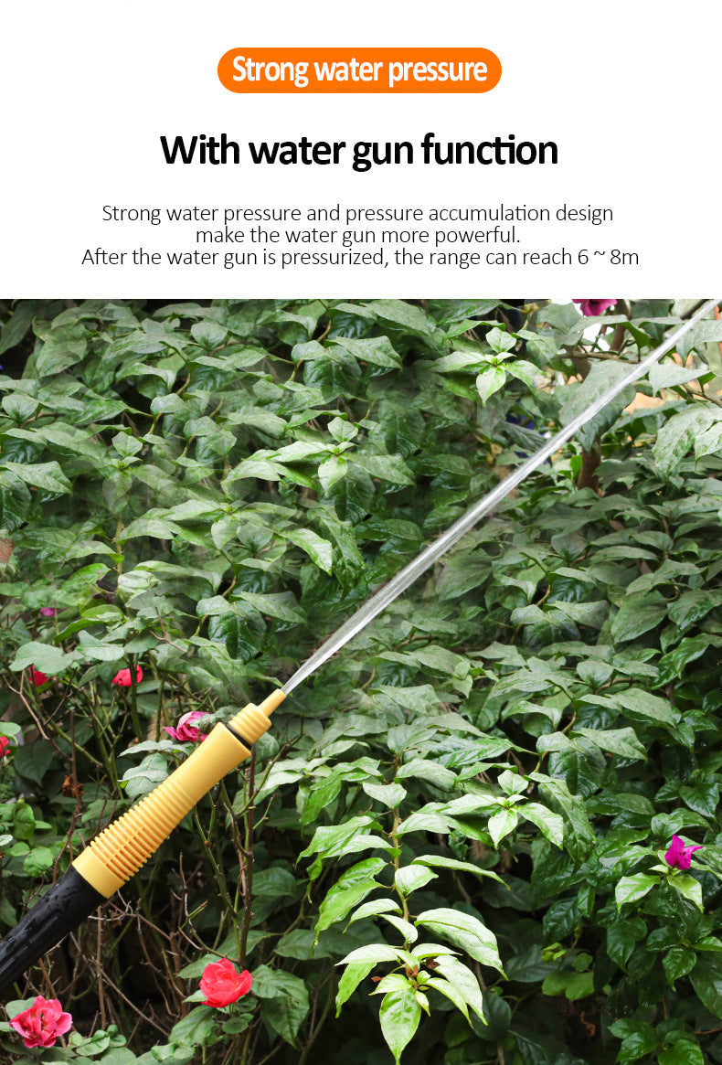 360 Degree Car Wash Brush with Soap Dispenser and Extendable Handle