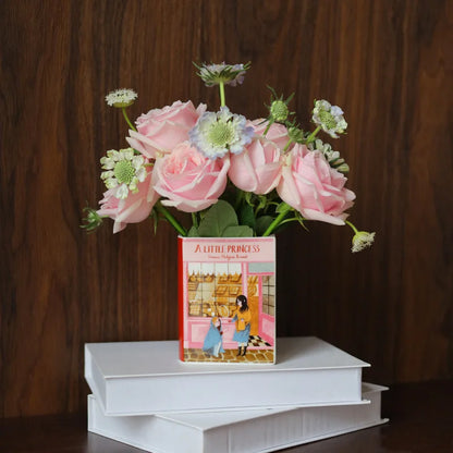 Charming Book-Shaped Floral Vase | Artistry Bloom