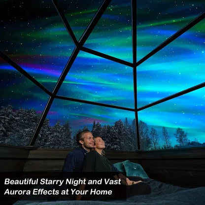 Northern Light Projector with Music Sync and Remote Control for RGB Mood Lighting