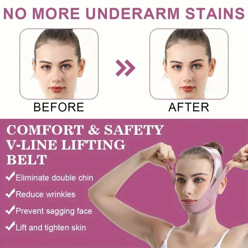 V-Lifting Face Mask – Breathable & Skin-Friendly, Elastic Design