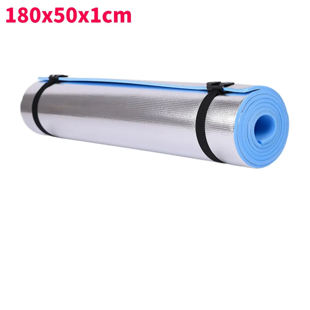 Yoga Mat 6–10 mm | Aluminum Insulation | Non-Slip EVA | 180x50 cm