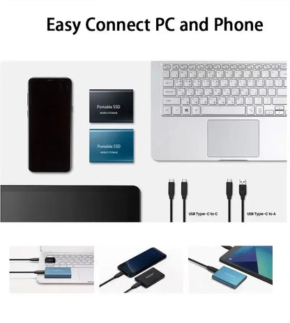 Fast 128TB SSD – Compact, Durable, Always Ready