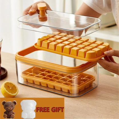 One-Touch Ice Cube Maker for Instant Chilling
