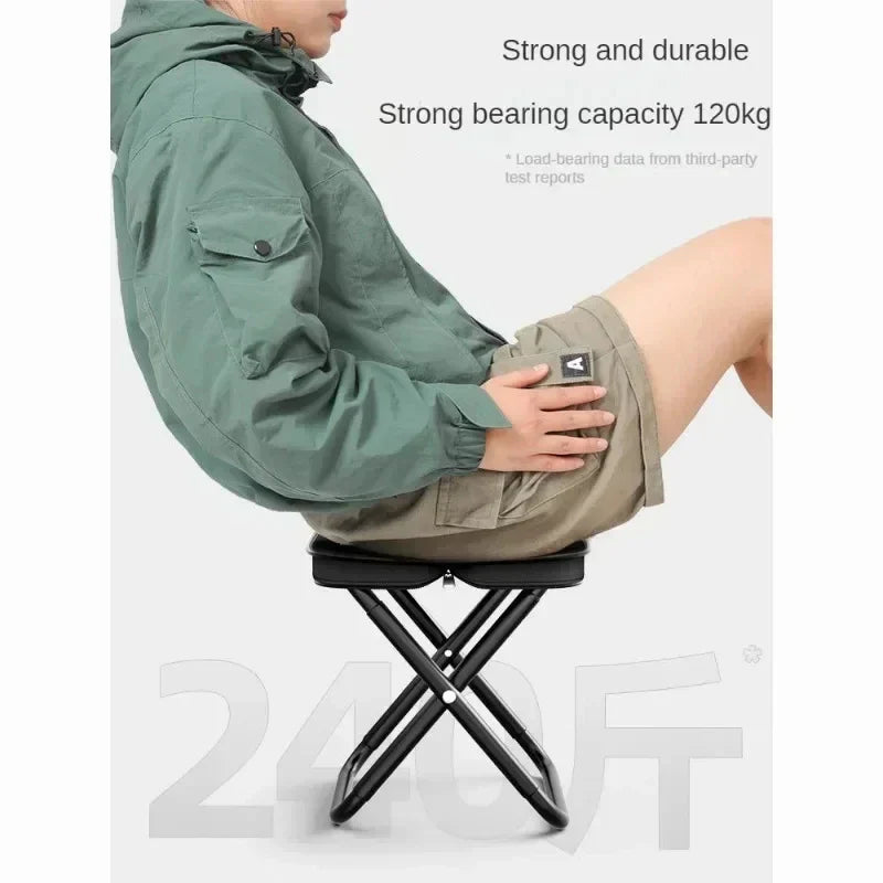 Lightweight and Sturdy Folding Chair for Camping and Outdoor – 900g Aluminium