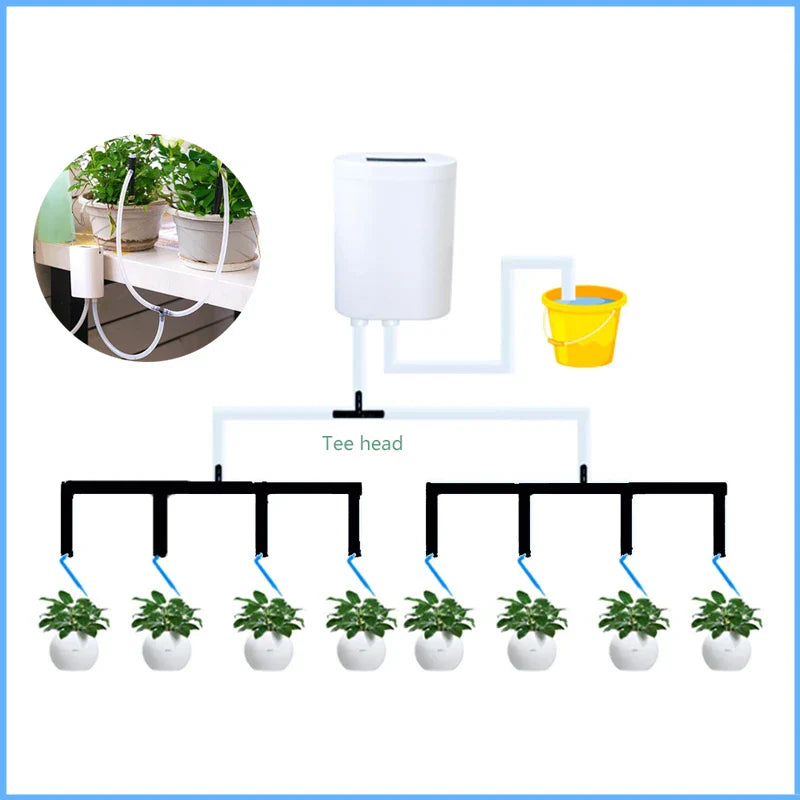 Automatic Irrigation System – Rechargeable for 2 to 8 Plants
