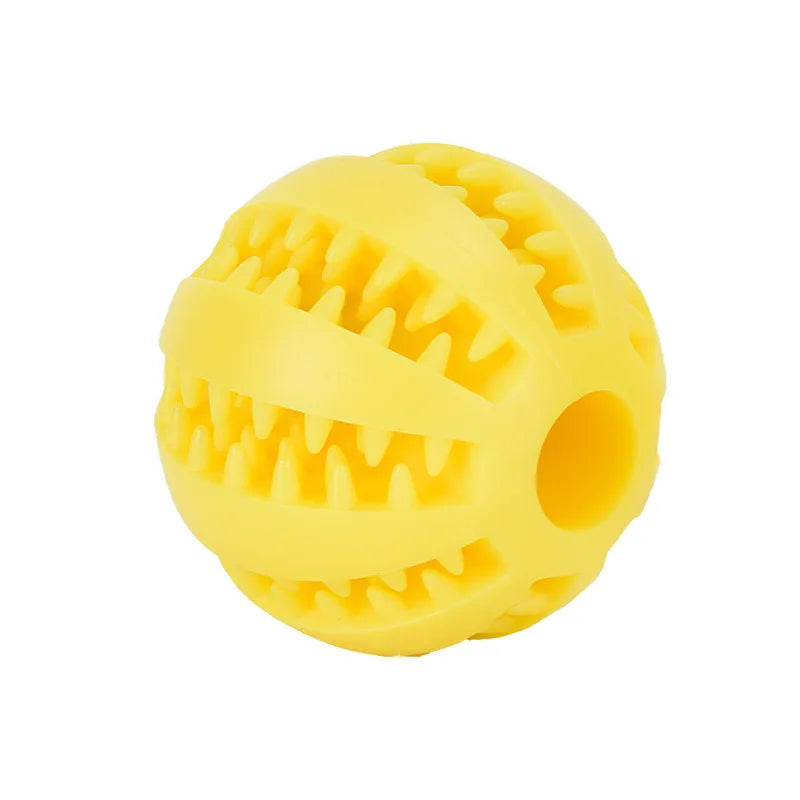 Engaging Rubber Chew Ball for Dogs