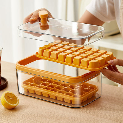 One-Touch Ice Cube Maker for Instant Chilling