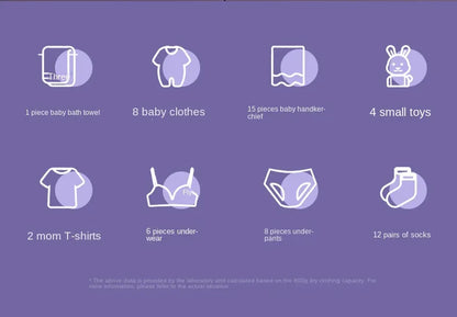 Compact 8L Folding Washer for Effortless Laundry Days