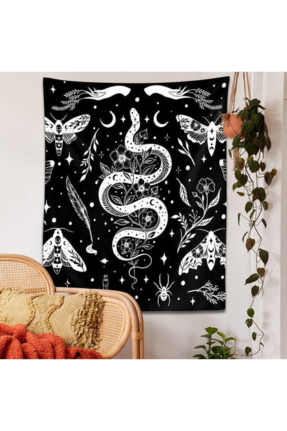 Snake Design Wall Hanging Tapestry