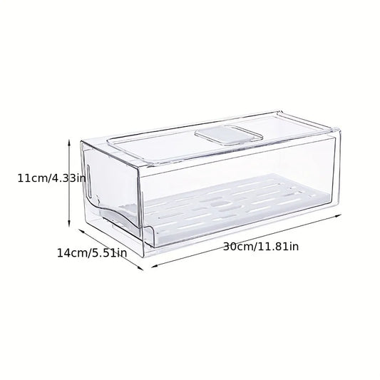 Expandable Drawer Organizer for Refrigerator | BPA-Free Storage Solution